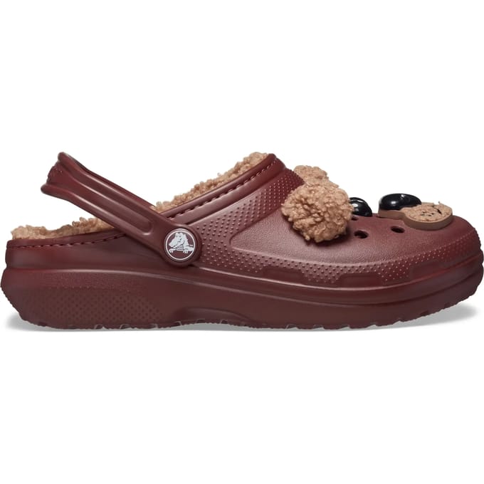 Klassieke gevoerde babyklompen Crocs Lined IAM BrownBearCgT