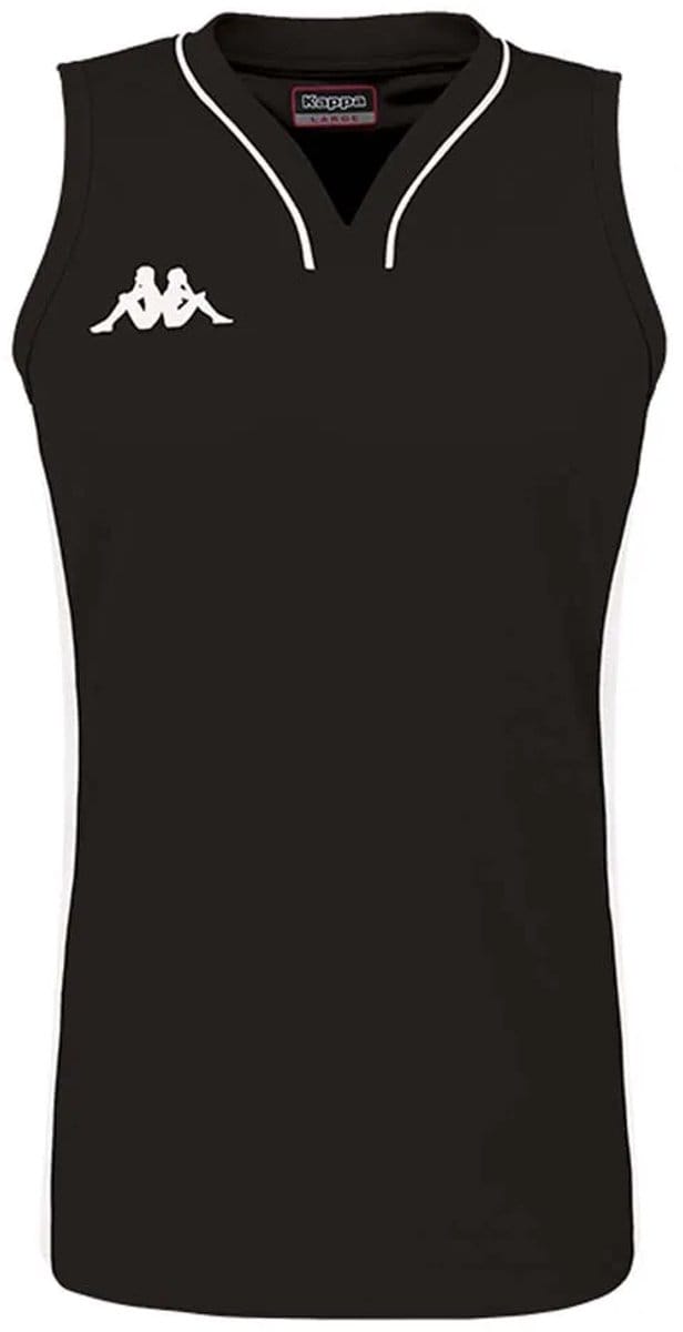 Kappa Caira Mouwloos T-shirt Zwart L Vrouw