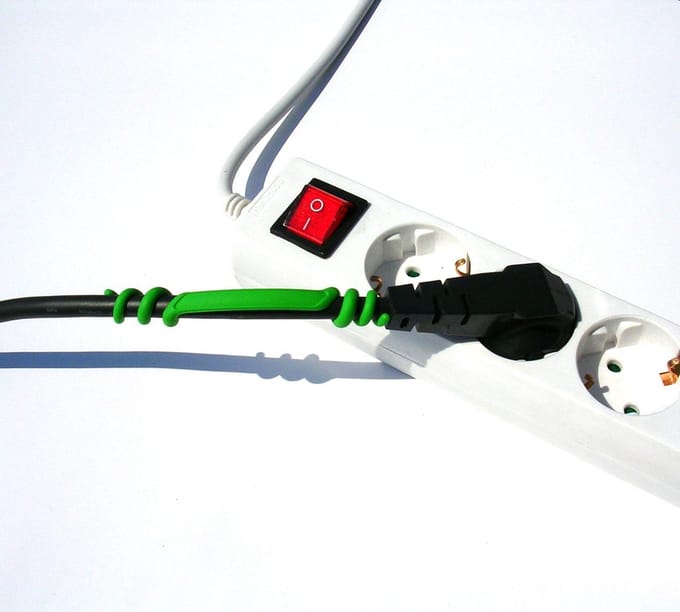 Kabels identificeren met Cable ID - Set 8 stuks - Wit, grijs, blauw, rood