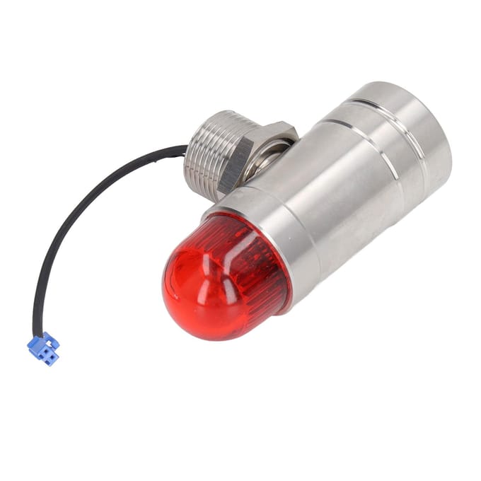 Hoog Alarm Akoesto Optische Stroboscoop 304 RVS Explosieveilig G3 4 DC24V gray