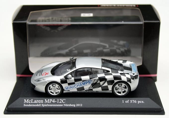 McLaren MP4-12C Spielwarenmesse Nürnberg 2012 - 1:43 - Minichamps
