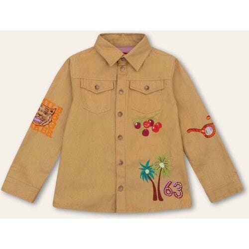 Oilily Brother Blouse- maat122/7yr Antelope