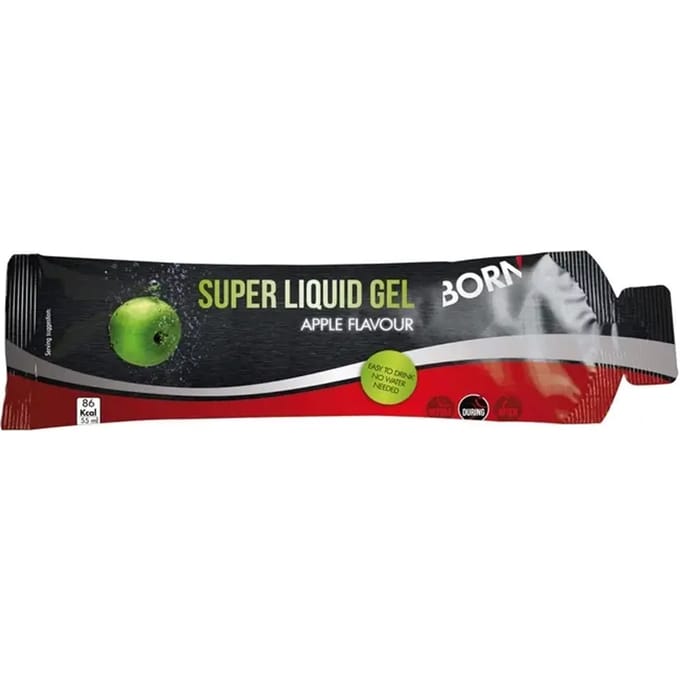 BORN SUPER LIQUID GEL APPLE BOX 12 stuks