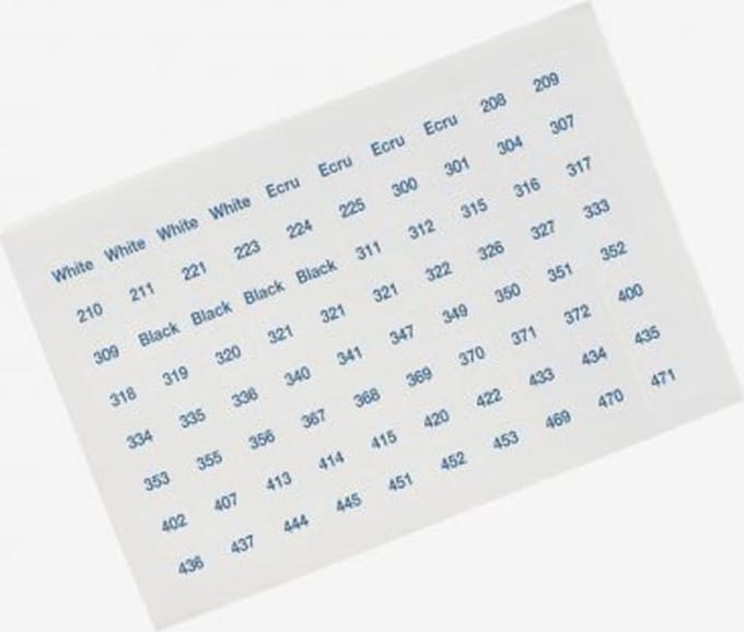 Dmc Stickers Voor Borduurgaren