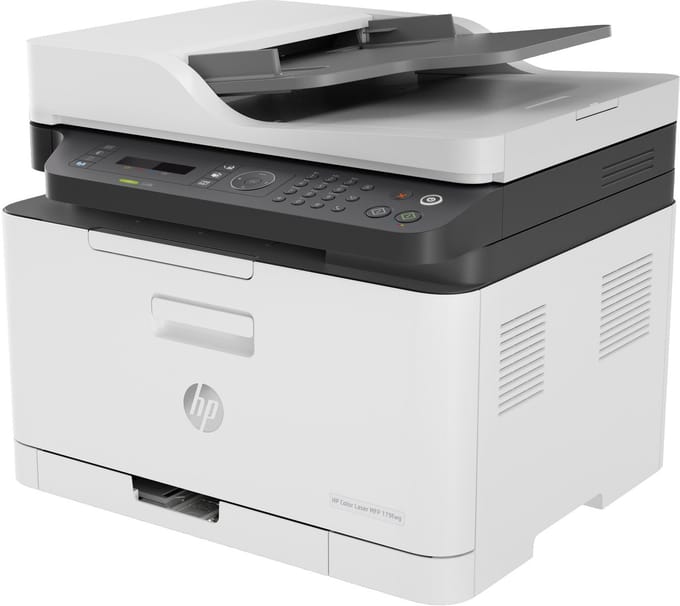 HP Color Laser MFP 179fnw - Kleuren Laserprinter - Wit