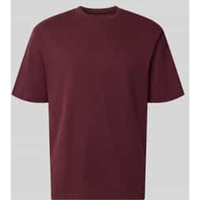 regular fit T-shirt met ronde hals