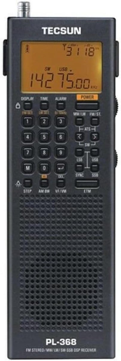 Draagbare PLL/DSP Multiband Ontvanger met SSB en ETM+ Functie
