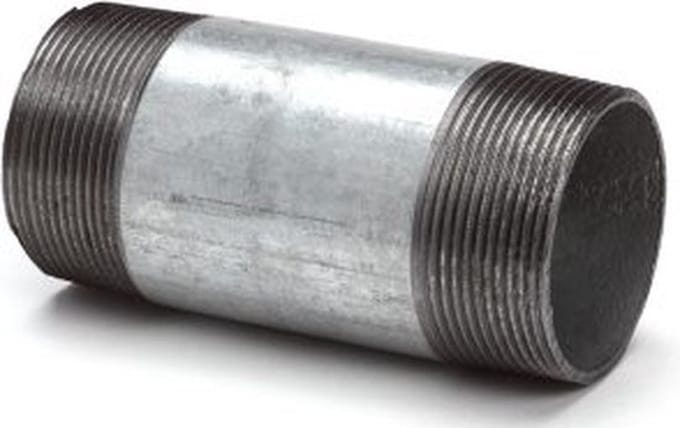 Profec Nr. 23 Pijpnippel - staal gegalvaniseerd - 2" buitendraad - lengte 150 mm