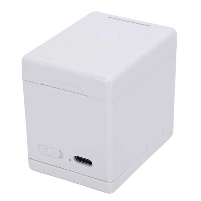 Handheld Voedsel Printpen Draagbare Mini Kleur Voedselkwaliteit Inkjet Printer Drank Taart Koffie Dessert white