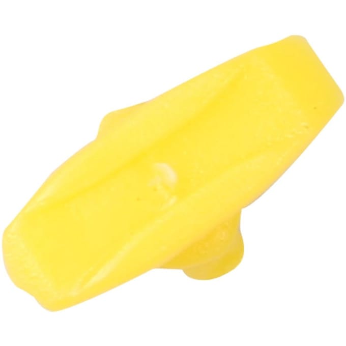 BCF295 Lot de 10 clips de retenue, jaunes, pour Hyundai : 82132-22100