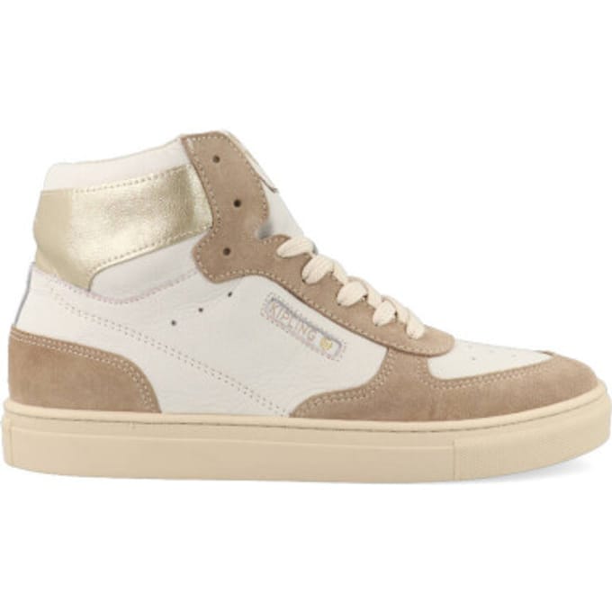 Kipling Sneakers wit Leer - Dames - Maat 33