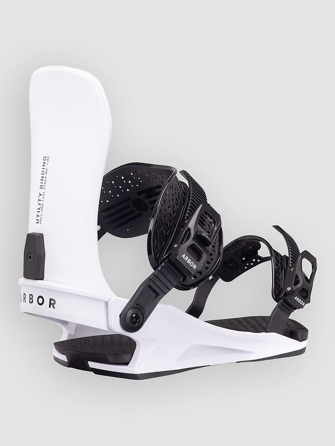 Arbor Utility 2027 Snowboard Bindingen wit