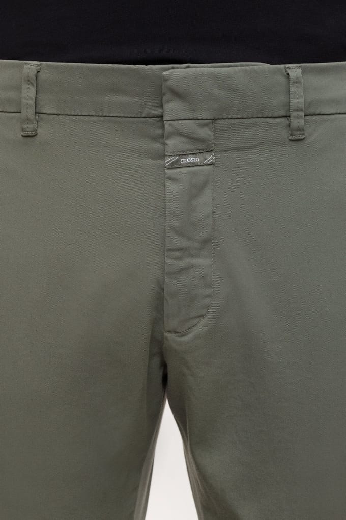 Closed Clifton True Olive Green Größe: W34L32 | Chinos Outlet | Herren | Grün