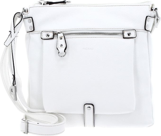 PICARD Schoudertas Loire Crossover Bag White Lily Wit