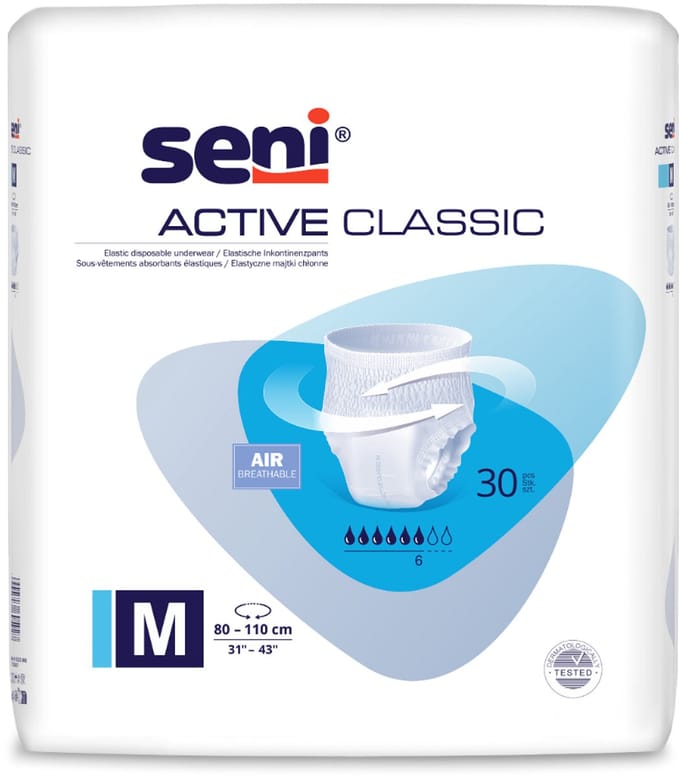 Slip Seni Active Classic 5432 M (per 30)