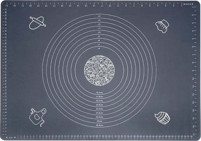 Deegmat Silicone 64x45 cm - Bakmat - Ovenmat - Koken - Bakken - Bakplaat