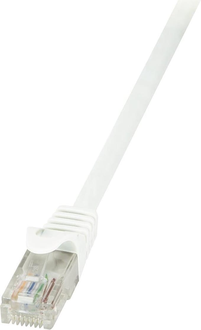Logilink Patchkabel Cat.6 U/Utp 5M Voor Lan, Wit, Hoogwaardige Kabel