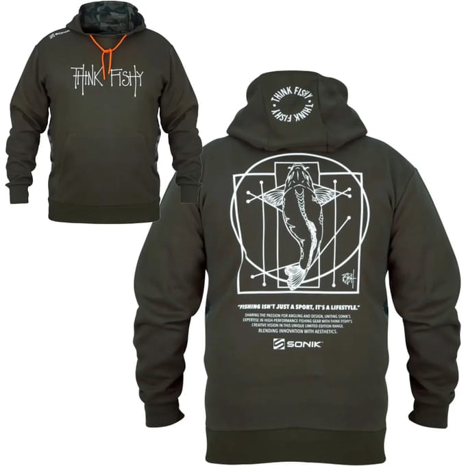 Hoodie Sonik By Think Fishy Art
