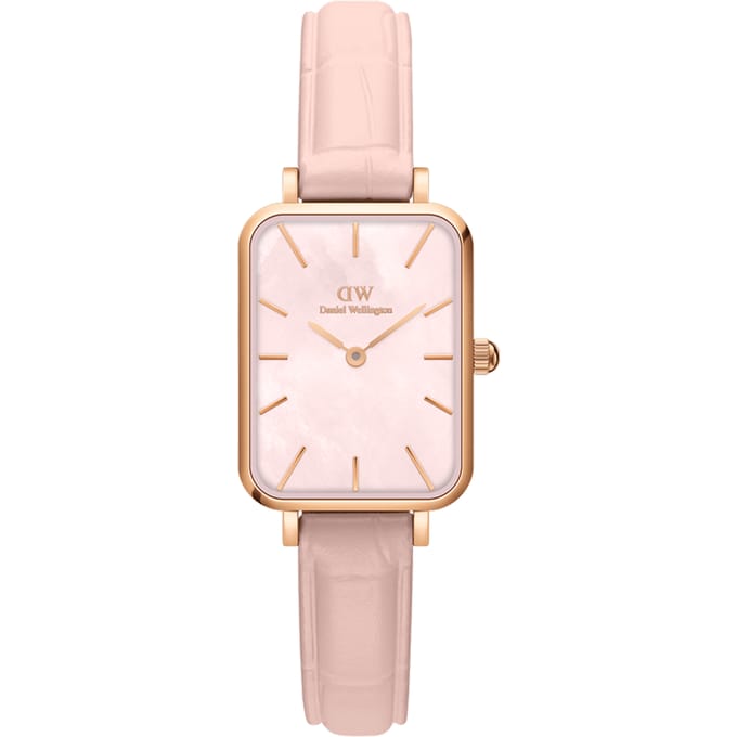 Daniel Wellington DW Watch Quadro Pressed Rouge 20x26mm MIC Rose Gold