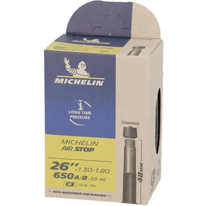 Schrader ventiel binnenband Michelin Airstop C3