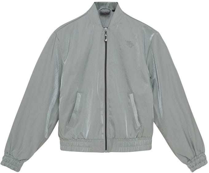 Indian Blue Jeans Winter winterjas meisjes - groen - shiny