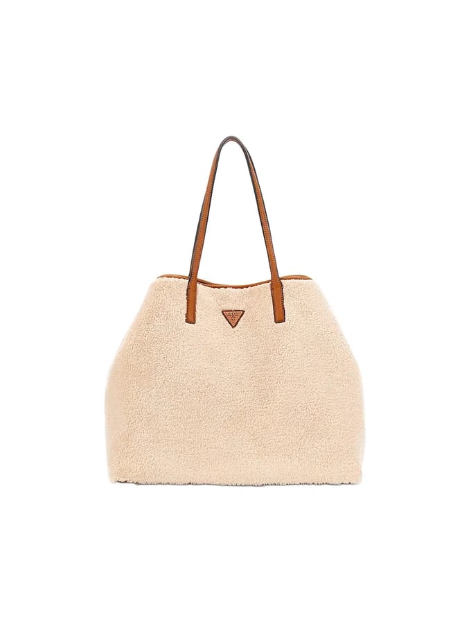 GUESS shopper Victtoria 2 in 1 Tote Natural / Cognac crème