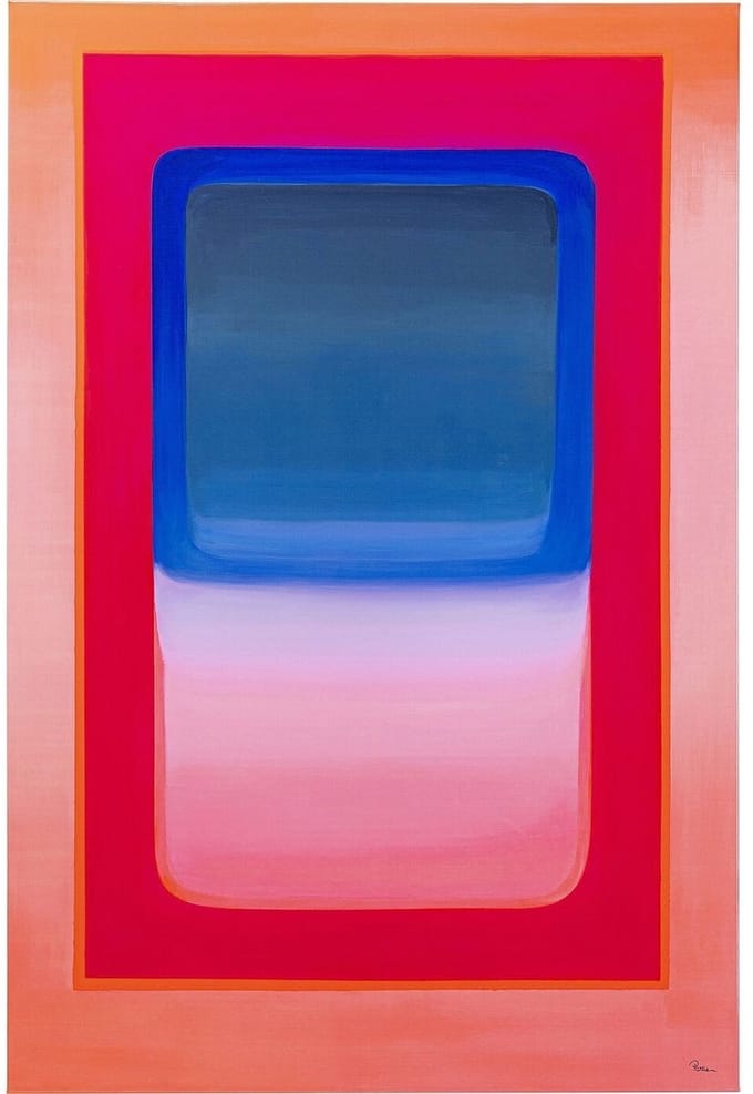 Schilderij Tendency 55x75cm roze Kare Design