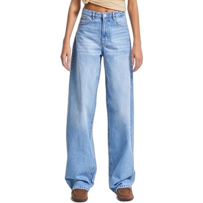 It's Basic - Skater High Rise Jeans - Aqua