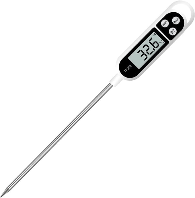 Keukenthermometers - Barbecuethermometers - Digitale Kookthermometer – Barbecue gereedschap - Lange Sonde, °C/°F, Voor Oven, BBQ & Grill