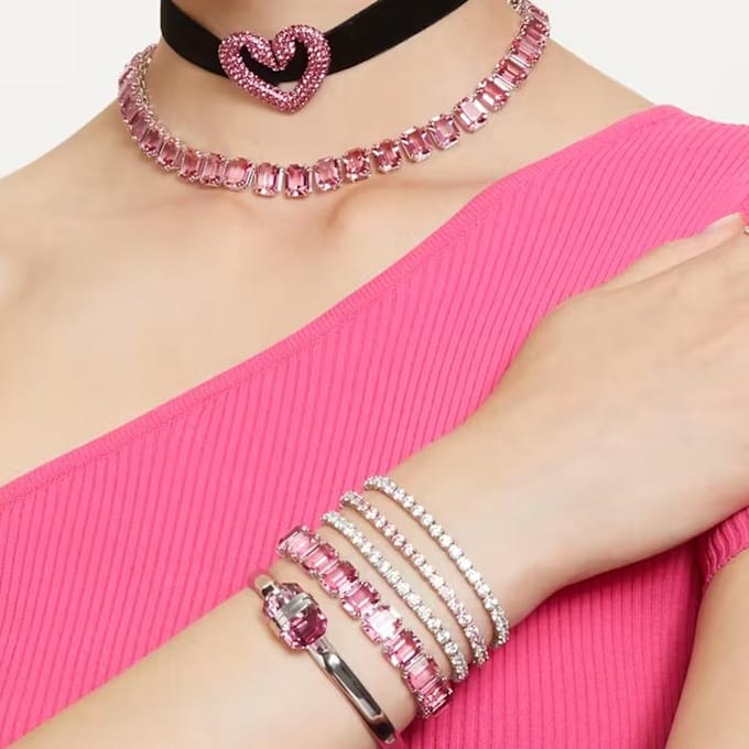 Swarovski Matrix Tennis Klein Armband 5648936 5648936 white