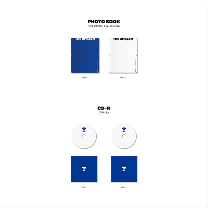 SHOWNU X HYUNGWON - THE UNSEEN (VER.1 / VER/2) Album VER 2
