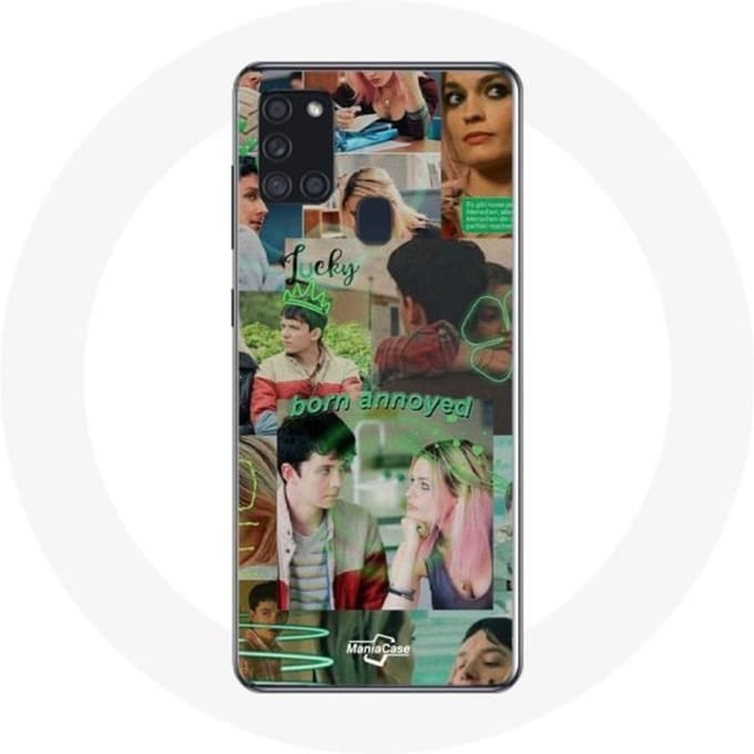 Coque - Samsung - Galaxy A21S - Souple - Blanc - Sex Education