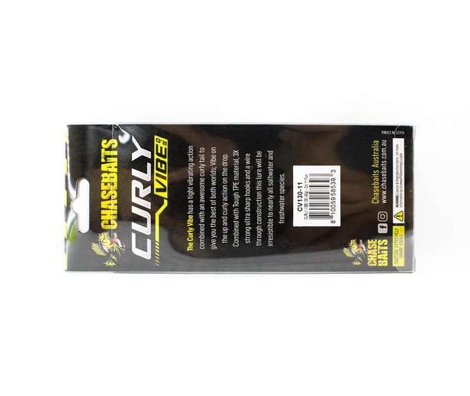Chasebaits Curly Vibe 130 mm 40 gram Zinkend Kunstaas 11 (5393)