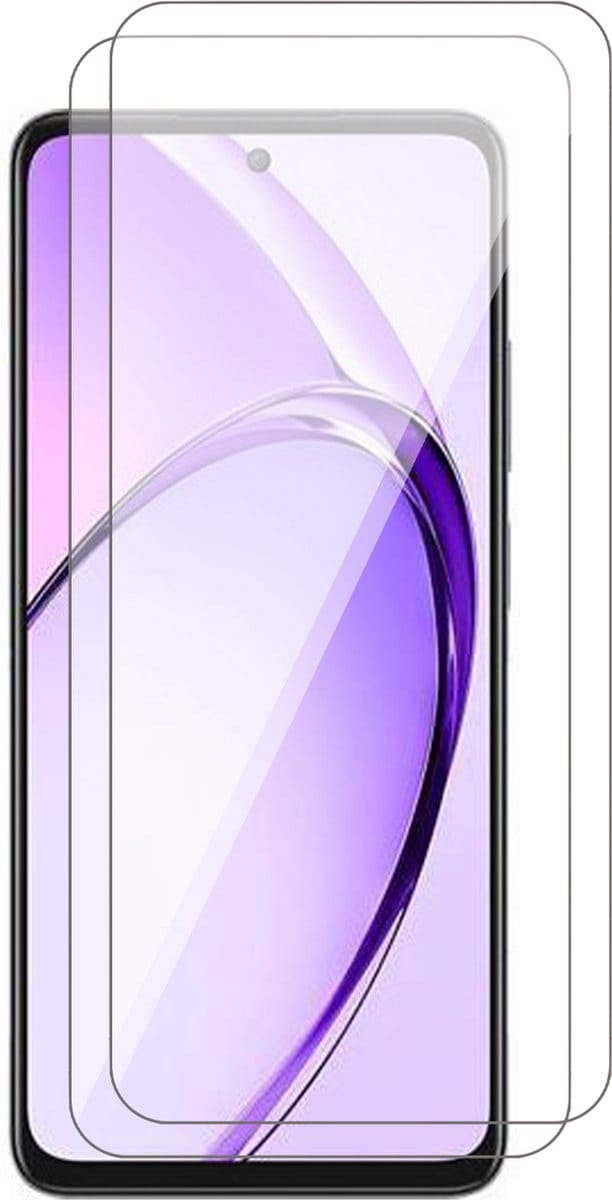 Screenprotector geschikt voor Oppo A80 - 2x Glas Screen Protector