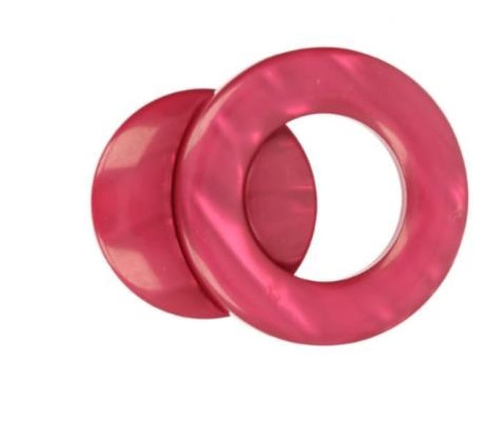 Magnetische vestsluiting roze