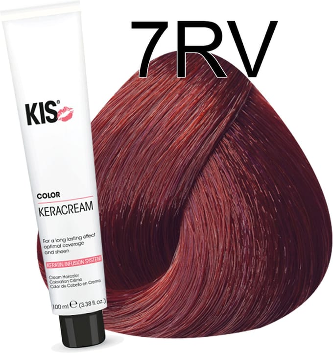 Haarverf - 7RV Licht rood violet | KIS