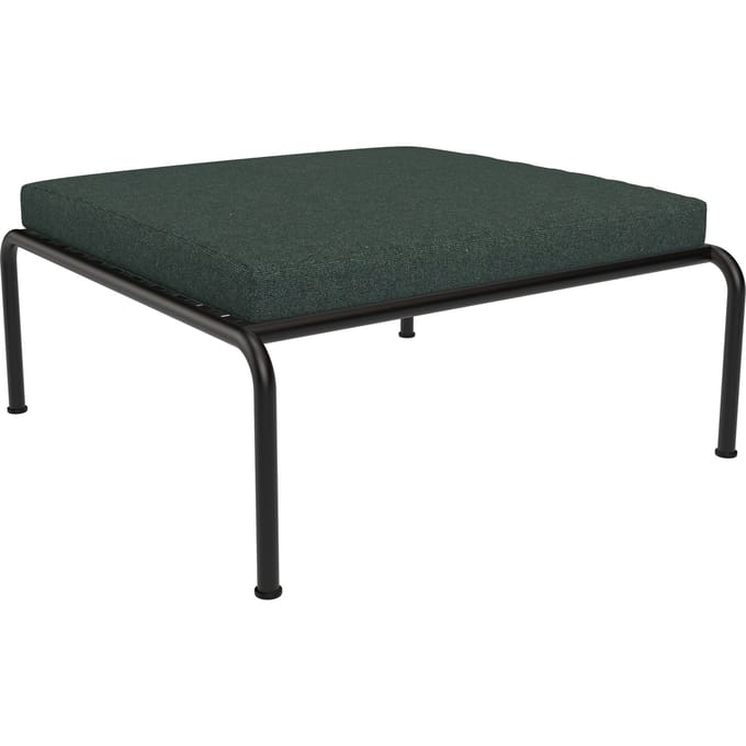 HOUE Avon Lounge ottoman - Sunbrella Heritage alpine green