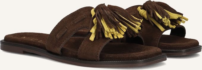 Notre-V 19401 Slippers - Dames - Bruin - Maat 38