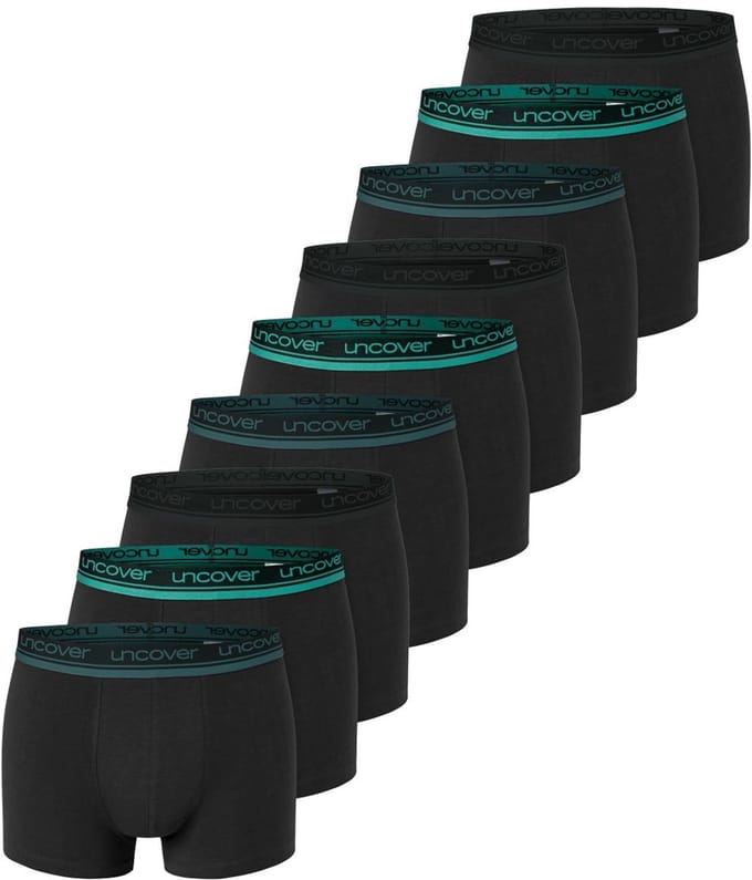 uncover by Schiesser Heren retro short / pant 9 pack Cotton