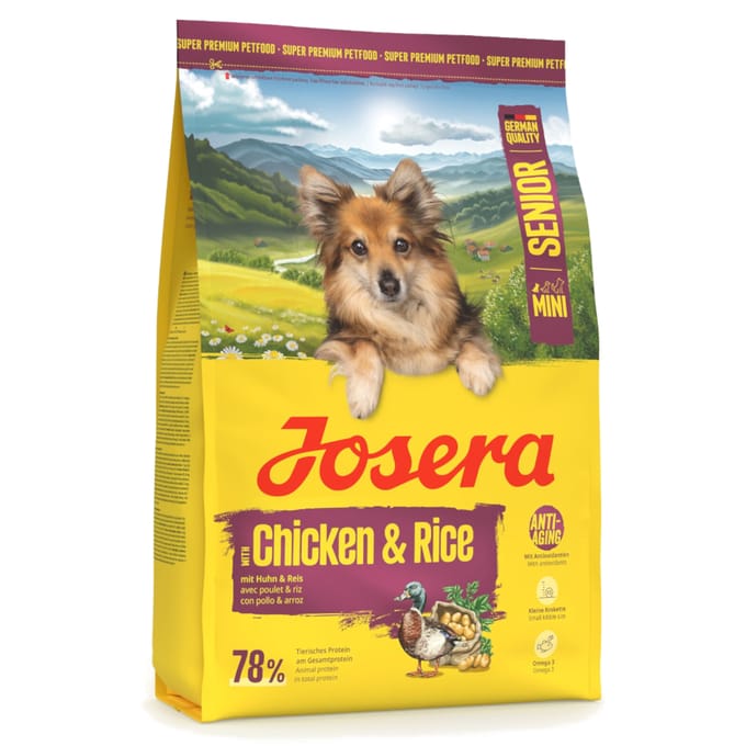 Josera chicken / rice - hondenvoer - mini senior - 3 kg
