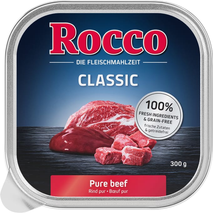 27x300g Rund Puur Rocco Classic Hondenvoer