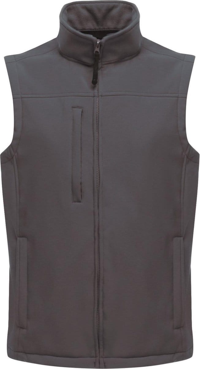 Vest Heren Outdoor Zip Front High Collar