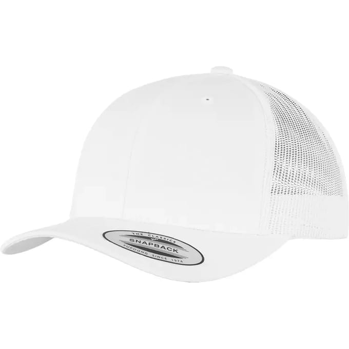 Flexfit - Retro Trucker white one size Trucker pet - Wit