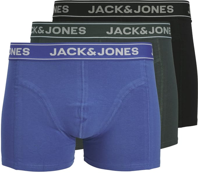 Jack & Jones heren 3P boxer trunks plus size multi II