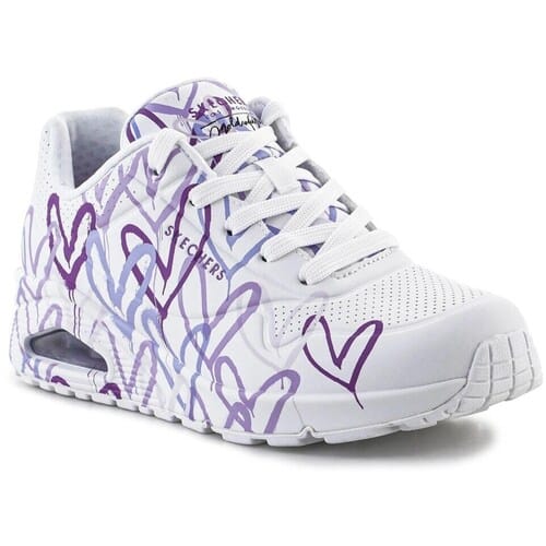 Lage Sneakers Skechers Jgoldcrown Uno Lite Spread The Love