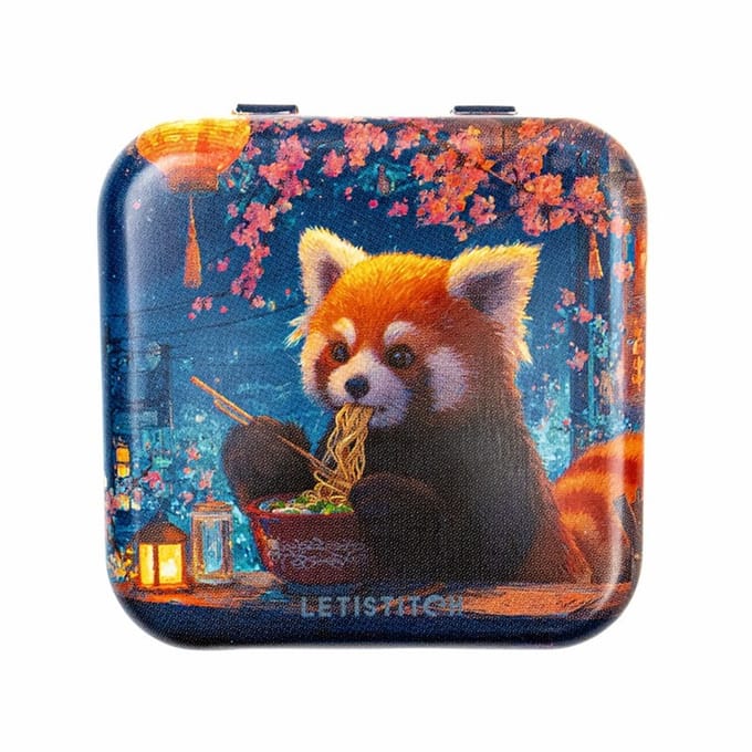 Naaldendoosje - LETI - Metalen doosje Midnight Feast - letistitch