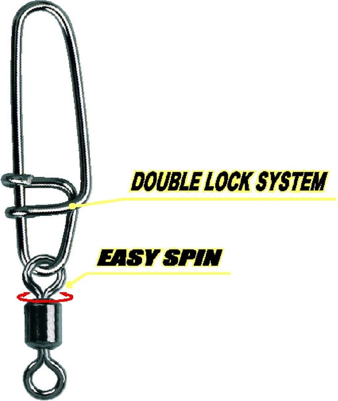 Gamakatsu Hyper S-Snap X H-Swivel Size 2 32kg