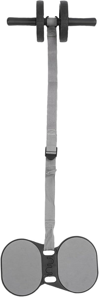 Buikspierroller - Ab roller Trainingswiel - Buikspieren Trainen - Automatische Rebound - 37 x 22 x 7 cm - Zwart