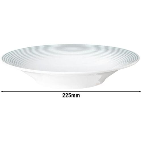 (6 stuks) SELTMANN WEIDEN Bord - diep - Ø 230mm - Arctisch blauw