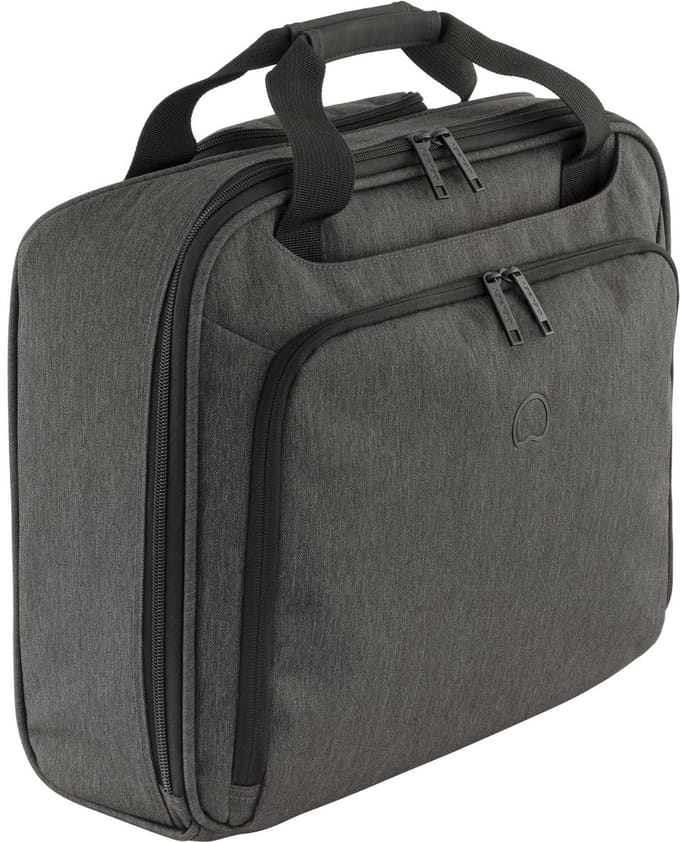 Delsey Esplanade Trolley Boardcase - Schoudertas - 15.6 inch - Zwart